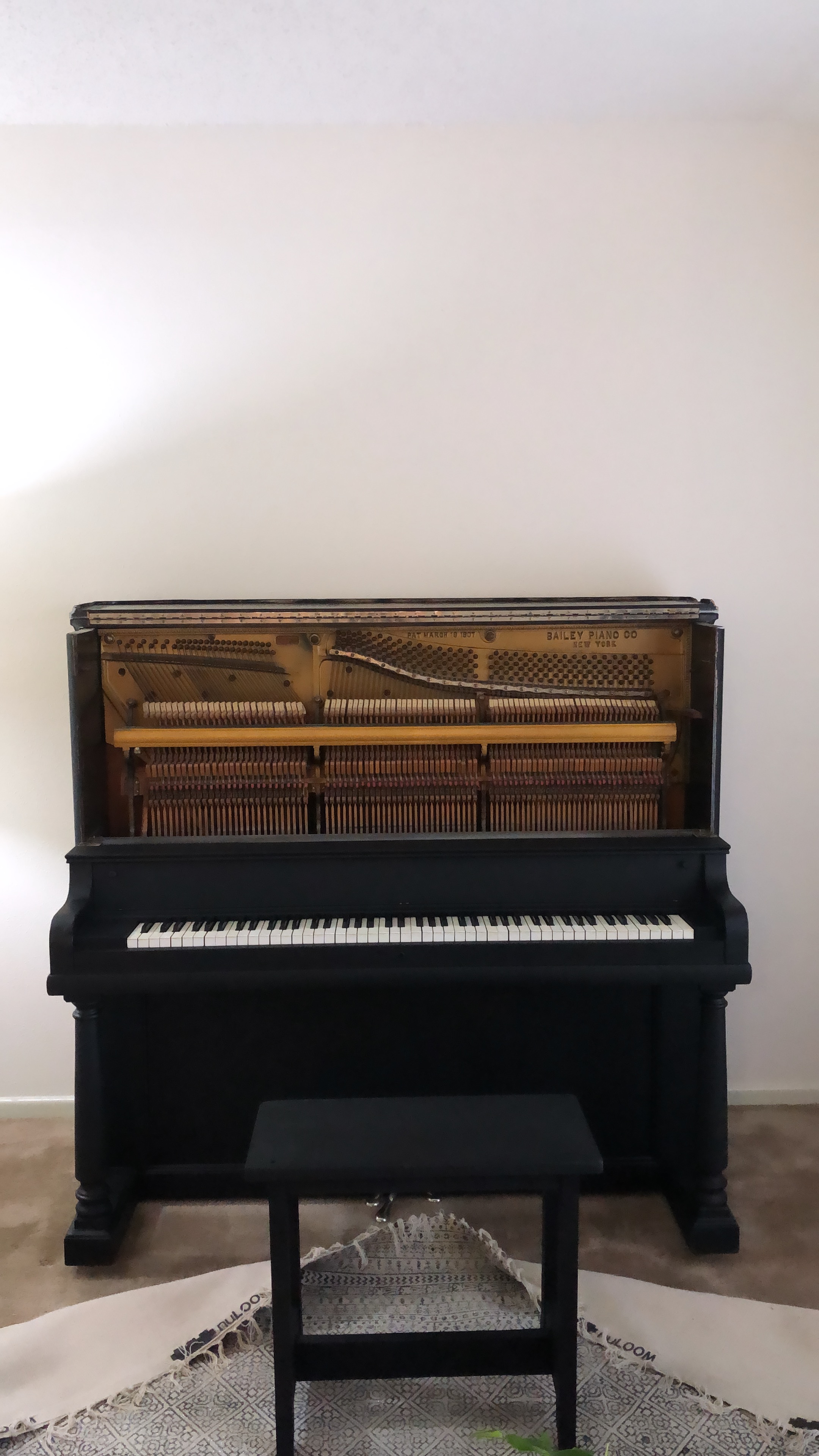 Painting My Piano Black